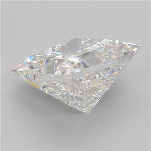 2.05 ct princess IGI certified Loose diamond, F color | VVS2 clarity | EX cut