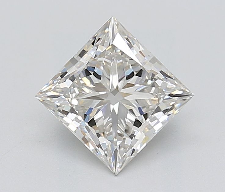 2.05 ct princess IGI certified Loose diamond, G color | VVS2 clarity