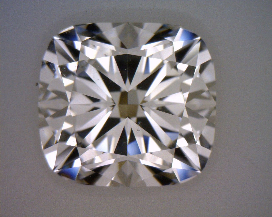 2.10 ct princess GIA certified Loose diamond, J color | VS1 clarity