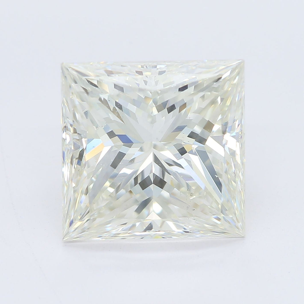 2175537074- 5.00 ct princess GIA certified Loose diamond, I color | VS2 clarity