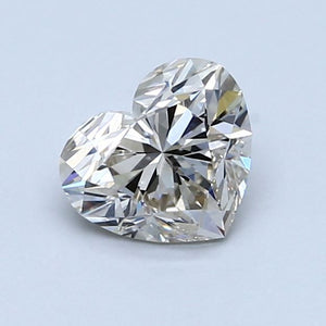2225787776- 0.90 ct heart GIA certified Loose diamond, M color | SI1 clarity