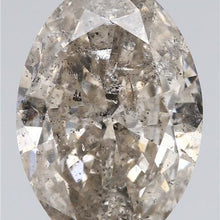 Load image into Gallery viewer, 2.25 ct oval IGI certified Loose diamond, L color | I1 clarity
