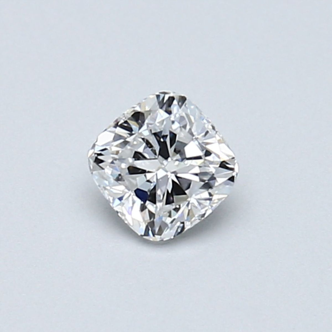2456386539- 0.40 ct cushion brilliant GIA certified Loose diamond, D color | SI1 clarity