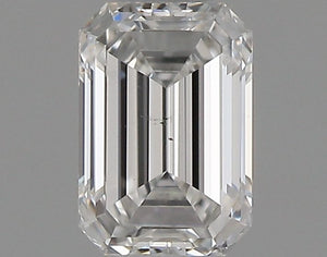 2477475871- 0.30 ct emerald GIA certified Loose diamond, E color | SI1 clarity | GD cut