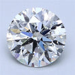 Load image into Gallery viewer, 3.00 ct round EGL certified Loose diamond, D color | SI1 clarity | EX cut
