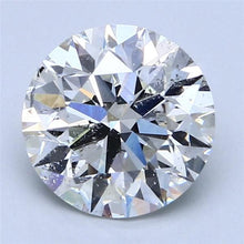 Load image into Gallery viewer, 3.00 ct round EGL certified Loose diamond, D color | SI1 clarity | EX cut
