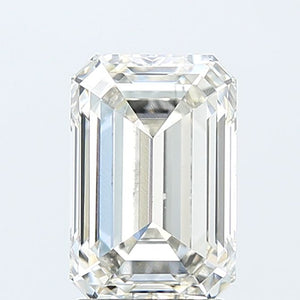 3.04 ct emerald IGI certified Loose diamond, I color | VS2 clarity