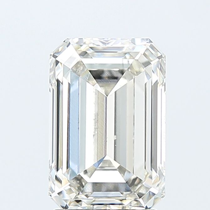 3.04 ct emerald IGI certified Loose diamond, I color | VS2 clarity