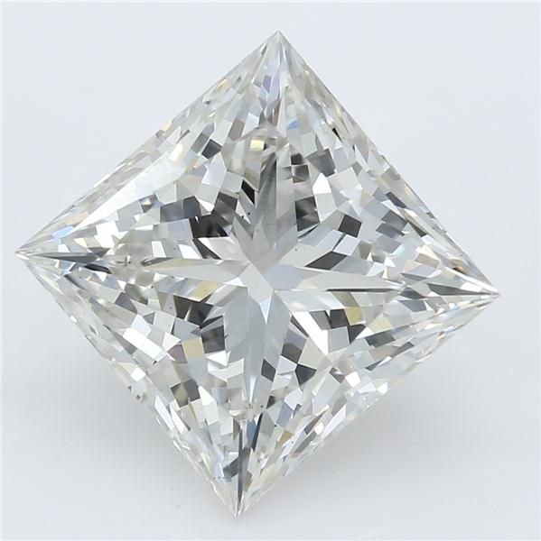 3.24 ct princess IGI certified Loose diamond, J color | VS1 clarity