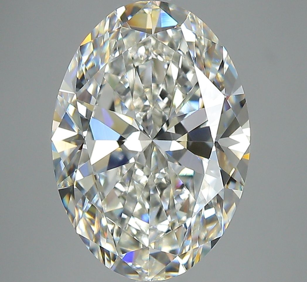 5.13 ct oval GIA certified Loose diamond, G color | VVS2 clarity