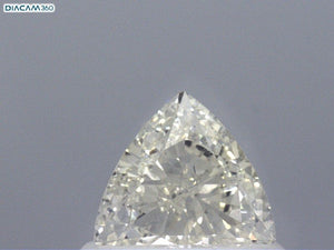 5171819329- 0.44 ct trilliant GIA certified Loose diamond, K color | VS2 clarity
