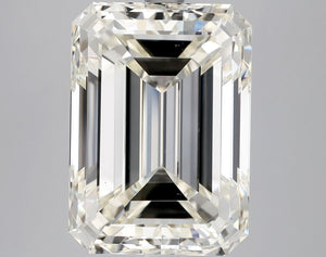 614304710- 8.01 ct emerald IGI certified Loose diamond, J color | VS2 clarity | VG cut