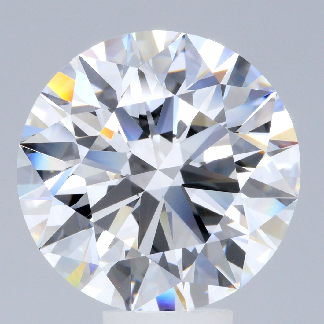 6212990437- 8.53 ct round GIA certified Loose diamond, D color | IF clarity | EX cut