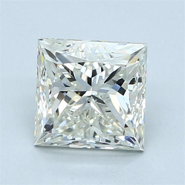 6442729175- 1.90 ct princess GIA certified Loose diamond, K color | VS2 clarity
