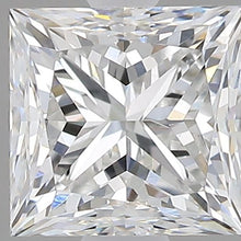 Load image into Gallery viewer, 6451128021- 1.00 ct princess GIA certified Loose diamond, F color | VS1 clarity | GD cut
