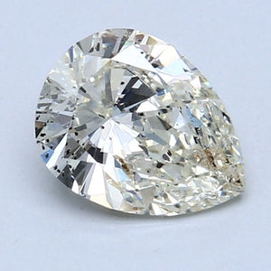 6451490779- 1.40 ct pear GIA certified Loose diamond, L color | I1 clarity