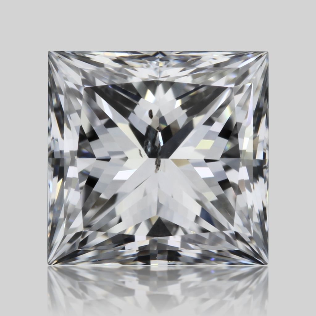 6452460005- 1.22 ct princess GIA certified Loose diamond, D color | SI2 clarity