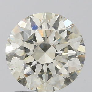 6471852455- 1.72 ct round GIA certified Loose diamond, M color | I1 clarity | EX cut