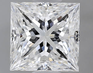 6472151684- 1.50 ct princess GIA certified Loose diamond, D color | VVS1 clarity | GD cut