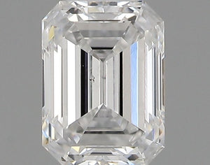 6472399021- 0.30 ct emerald GIA certified Loose diamond, E color | SI1 clarity | GD cut