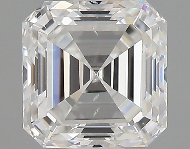 6472666308- 0.70 ct asscher GIA certified Loose diamond, F color | SI2 clarity | GD cut