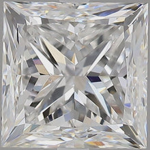 Load image into Gallery viewer, 6475564694- 3.00 ct princess GIA certified Loose diamond, E color | SI1 clarity | GD cut
