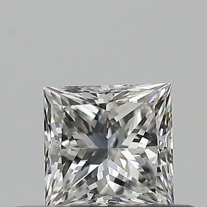 7416620646- 0.31 ct princess GIA certified Loose diamond, G color | VS1 clarity