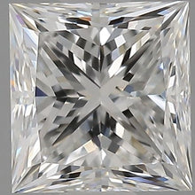 Load image into Gallery viewer, 7443936401- 0.80 ct princess GIA certified Loose diamond, F color | VVS2 clarity
