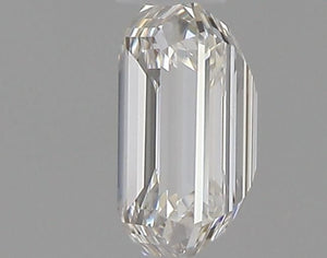 7472585978- 0.30 ct emerald GIA certified Loose diamond, H color | VS1 clarity | GD cut