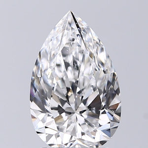 7478618198- 1.95 ct pear GIA certified Loose diamond, D color | SI1 clarity | EX cut