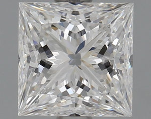 7483099129- 1.42 ct princess GIA certified Loose diamond, E color | VS1 clarity