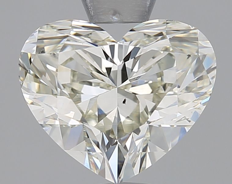 7488324833- 1.51 ct heart GIA certified Loose diamond, L color | SI1 clarity