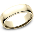 Load image into Gallery viewer, Benchmark Classic Yellow Gold 6.5MM European Comfort Fit Wedding Band
