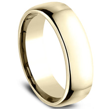 Load image into Gallery viewer, Benchmark Classic Yellow Gold 6.5MM European Comfort Fit Wedding Band
