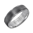 Load image into Gallery viewer, Artcarved 7MM Tantalum Crystalline Flat Edge Wedding Band
