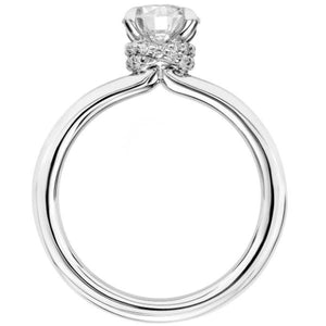 Artcarved "Erin" Solitaire High Polish Classic Diamond Engagement Ring