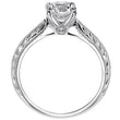 Load image into Gallery viewer, Artcarved &quot;Imani&quot; Knife Edge Engraved Solitaire Diamond Engagement Ring
