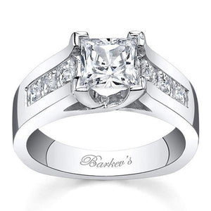 Barkev's Cathedral Channel Set Diamond Engagement Ring