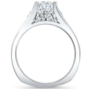 Barkev's Channel Set Graduated Diamond Engagement Ring