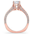 Load image into Gallery viewer, Barkev&#39;s Channel Set Princess Cut Diamond Engagement Ring

