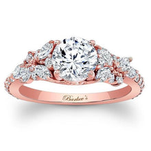 Load image into Gallery viewer, Barkev&#39;s Diamond Encrusted Petal Engagement Ring

