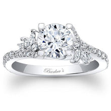 Load image into Gallery viewer, Barkev&#39;s Marquise &amp; Round Cut Prong Set Diamond Engagement Ring
