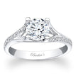 Load image into Gallery viewer, Barkev&#39;s Split Shank Cathedral Diamond Engagement Ring

