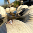 Load image into Gallery viewer, Barkev&#39;s Split Shank Twist Pear Cut Diamond Engagement Ring
