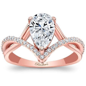 Barkev's Pear Shaped Engagement Ring 7994LW