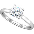 Load image into Gallery viewer, Ben Garelick 10K White Gold Cathedral Engagement Ring Solitaire
