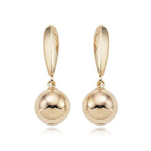 Load image into Gallery viewer, Ben Garelick 14K Yellow Gold 8mm Ball Stud Drop Earrings
