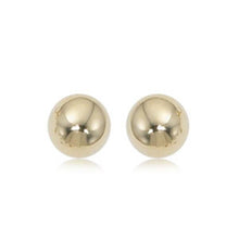 Load image into Gallery viewer, Ben Garelick 14K Yellow Gold 8mm Ball Stud Earrings
