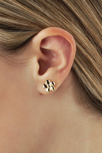 Ben Garelick 14K Yellow Gold Flower Earrings