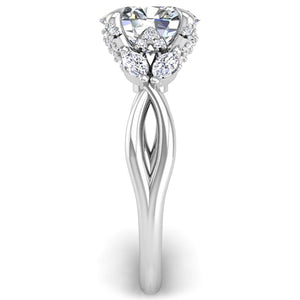 Ben Garelick 2 Carat Ariel Organic Twist Diamond Engagement Ring